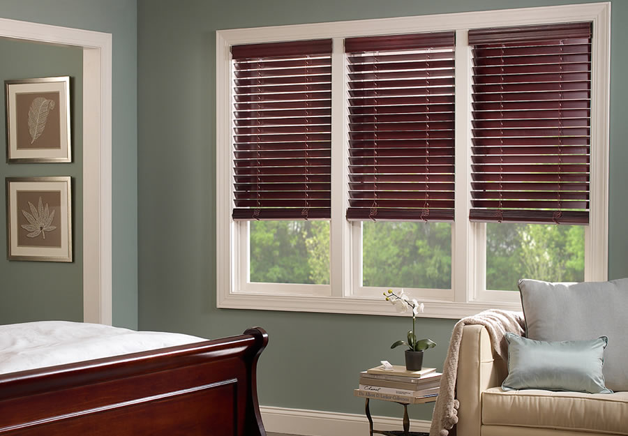 Lutron Wood Blinds