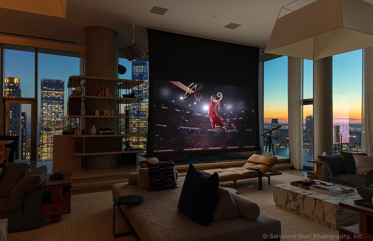 Highrise View in Evening