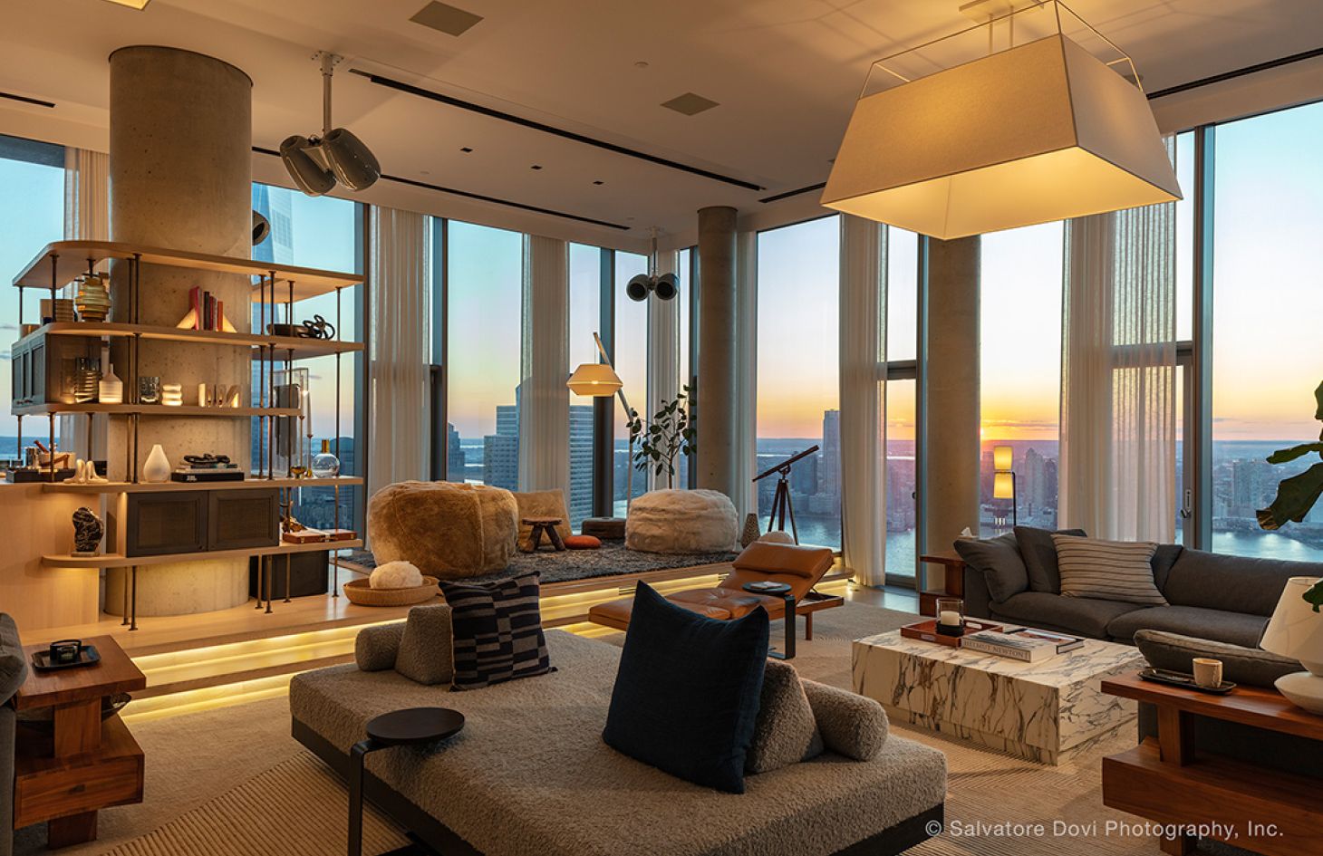 Highrise View in Evening